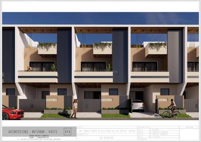 Image of 2100 Sq.ft 4 BHK Villa for sale in Jagatpura, Jaipur for Rs. 14100000