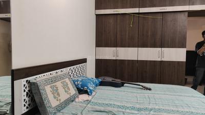 Bedroom Image of 560 Sq.ft 1 BHK Apartment / Flat for rent in Matoshree Pride, Parel Mumbai for Rs. 65000