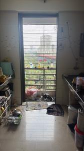 Kitchen Image of 650 Sq.ft 2 BHK Apartment / Flat for rent in Audumber Shree Krishna Complex, Borivali East Mumbai for Rs. 40000