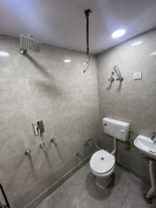 Bathroom Image of 350 Sq.ft 1 RK Builder Floor for rent in Shalimar Bagh New Delhi for Rs. 13000