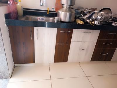 Kitchen Image of 1305 Sq.ft 3 BHK Apartment / Flat for sale in S Cube Aadhvan Rise, Bopal Ahmedabad for Rs. 6700000