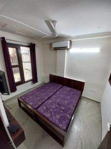 Bedroom Image of 1500 Sq.ft 1 BHK Builder Floor for rent in Sector 56 Gurgaon for Rs. 25000