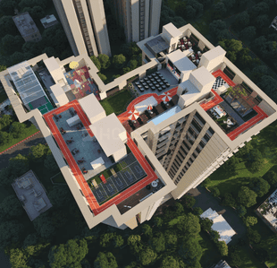 Image of 614 Sq.ft 2 BHK Apartment / Flat for sale in Aarambh Avyaan, Malad East, Mumbai for Rs. 12000000