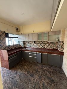 Kitchen Image of 1352 Sq.ft 3 BHK Apartment / Flat for rent in Gulmohar City, Kharadi Pune for Rs. 50000