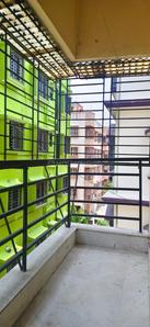 Balcony Image of 1250 Sq.ft 3 BHK Builder Floor for rent in New Town Kolkata for Rs. 20000