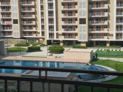 Balcony Image of 1850 Sq.ft 4 BHK Apartment / Flat for rent in Rishita Manhattan, Gomti Nagar Extension Lucknow for Rs. 50000