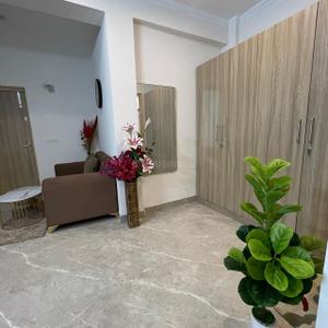Living Room Image of 750 Sq.ft 1 RK Studio for rent in Sector 51 Gurgaon for Rs. 30000