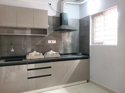Kitchen Image of 574 Sq.ft 1 BHK Apartment / Flat for rent in Mahadevapura Bengaluru for Rs. 23500