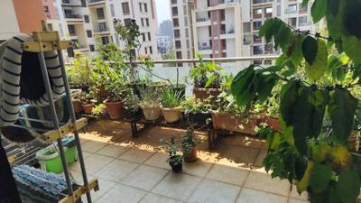 Balcony Image of 1330 Sq.ft 3 BHK Apartment / Flat for sale in Mont Vert Belair, Bhugaon Pune for Rs. 11000000