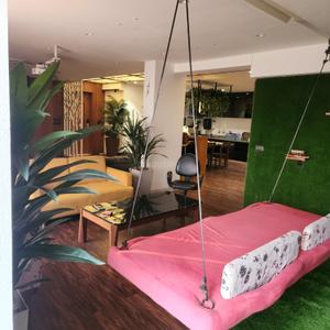 Balcony Image of 3006 Sq.ft 4 BHK Apartment / Flat for rent in Vaishnodevi Kingston, Bhatha Surat for Rs. 70000