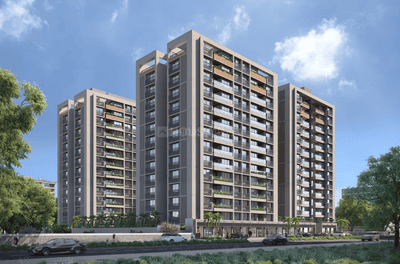 Image of 1550 Sq.ft 3 BHK Apartment / Flat for sale in Atishay Shivalay 4, Adalaj, Gandhinagar for Rs. 12100000