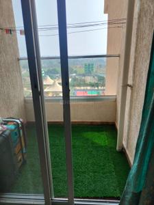 Balcony Image of 600 Sq.ft 1 BHK Apartment / Flat for rent in KUL Vtp Cygnus Nation R1 Tower 8, Manjari Khurd Pune for Rs. 28000