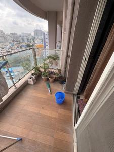 Balcony Image of 1020 Sq.ft 2 BHK Apartment / Flat for rent in Tamara Uprise, Rahatani Pune for Rs. 33999