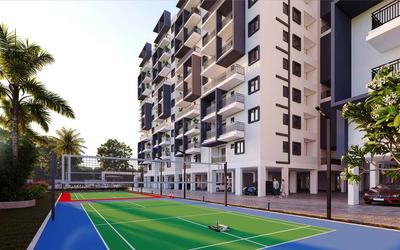 Image of 1200 Sq.ft 2 BHK Apartment / Flat for sale in Vajra The Royal Park, Bowrampet, Hyderabad for Rs. 6300000