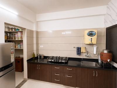 Kitchen Image of 1854 Sq.ft 3 BHK Apartment / Flat for sale in Shivalay Residency, Kudasan Gandhinagar for Rs. 9500000