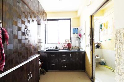 Kitchen Image of 1035 Sq.ft 2 BHK Apartment / Flat for sale in Ashirwad Avenue, Nava Naroda Ahmedabad for Rs. 3800000