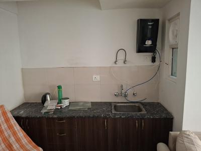 Kitchen Image of 611 Sq.ft 1 BHK Studio for rent in Earthcon Casa Grande, Chi V Greater Noida for Rs. 23000