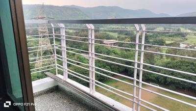 Balcony Image of 1800 Sq.ft 3 BHK Apartment / Flat for rent in Kesar Harmony, Kharghar Navi Mumbai for Rs. 95000