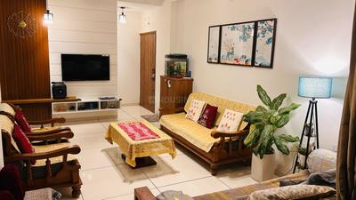 Hall Image of 1540 Sq.ft 3 BHK Apartment / Flat for rent in New Alkapuri Vadodara for Rs. 35000