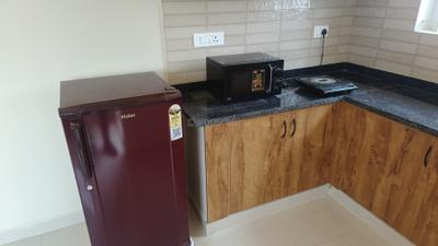 Kitchen Image of 450 Sq.ft 1 BHK Apartment / Flat for rent in Nagavara Bengaluru for Rs. 25000