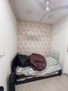 Bedroom Image of 702 Sq.ft 1.5 BHK Builder Floor for rent in Amanora Future Towers, Hadapsar Pune for Rs. 40000