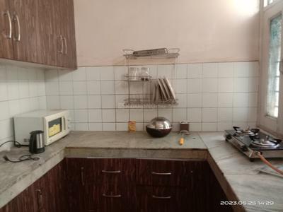 Kitchen Image of 1100 Sq.ft 2 BHK Builder Floor for rent in Sector 26 Noida for Rs. 32000