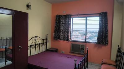 Bedroom Image of 800 Sq.ft 2 BHK Apartment / Flat for rent in Diamond City West, Sarsuna Kolkata for Rs. 22000