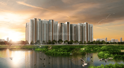 Image of 1572 Sq.ft 3 BHK Apartment / Flat for sale in Doshi Risington 2, Karapakkam, Chennai for Rs. 15200000