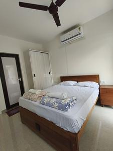 Bedroom Image of 680 Sq.ft 1 BHK Apartment / Flat for rent in Indira Nagar Bengaluru for Rs. 40000