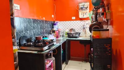 Kitchen Image of 700 Sq.ft 2 BHK Apartment / Flat for sale in Baranagar Kolkata for Rs. 3800000