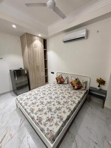 Bedroom Image of 560 Sq.ft 1 RK Builder Floor for rent in Sector 46 Gurgaon for Rs. 23000