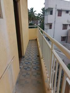 Balcony Image of 1000 Sq.ft 2 BHK Builder Floor for rent in New Baiyyappanahalli Bengaluru for Rs. 30000
