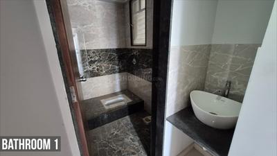 Bathroom Image of 1000 Sq.ft 2 BHK Apartment / Flat for rent in Mangalam Life Park, Moshi Pune for Rs. 18000