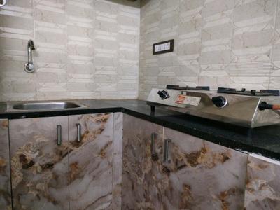 Kitchen Image of 550 Sq.ft 1 BHK Apartment / Flat for rent in Whitefield Bengaluru for Rs. 19000