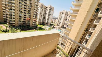 Balcony Image of 1500 Sq.ft 3 BHK Apartment / Flat for rent in Sushma Chandigarh Grande, Gazipur Zirakpur for Rs. 30000