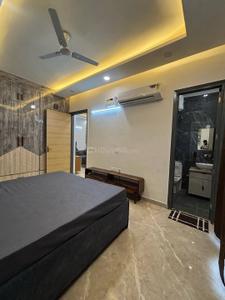 Bedroom Image of 832 Sq.ft 2 BHK Builder Floor for rent in Saket New Delhi for Rs. 19000