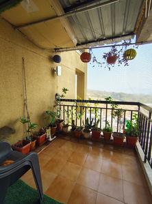 Balcony Image of 1013 Sq.ft 2 BHK Apartment / Flat for sale in Pirangut Pune for Rs. 5000000