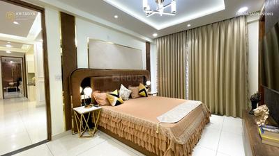 Bedroom Image of 1040 Sq.ft 3 BHK Apartment / Flat for sale in The Suman Marvelous, Ramgarh Bhudda Zirakpur for Rs. 11019456