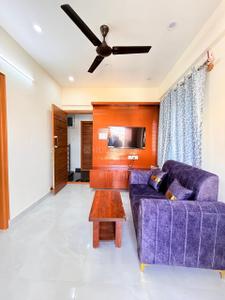 Hall Image of 600 Sq.ft 1 BHK Apartment / Flat for rent in Bilekahalli Bengaluru for Rs. 24999