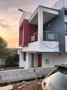 Image of 1140 Sq.ft 3 BHK Villa for sale in Sanroyal Clair City, Uliyazhathura, Thiruvananthapuram for Rs. 7000000