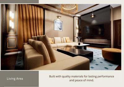Hall Image of 1600 Sq.ft 3 BHK Apartment / Flat for sale in Atala Bhubaneswar for Rs. 9300000