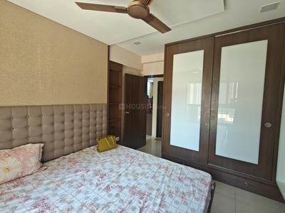 Bedroom Image of 1684 Sq.ft 3 BHK Apartment / Flat for rent in Adani Amogha, Shantigram Ahmedabad for Rs. 57000