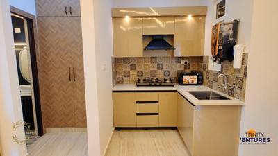 Kitchen Image of 1180 Sq.ft 2 BHK Apartment / Flat for sale in Trinity Solitaire, Noida Extension Greater Noida for Rs. 4150000