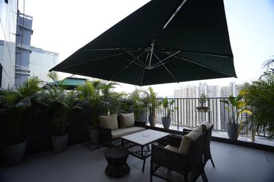 Balcony Image of 640 Sq.ft 1 RK Studio for sale in Noida Extension Greater Noida for Rs. 9000000
