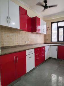 Kitchen Image of 1350 Sq.ft 3 BHK Apartment / Flat for rent in Rajpur New Delhi for Rs. 28000