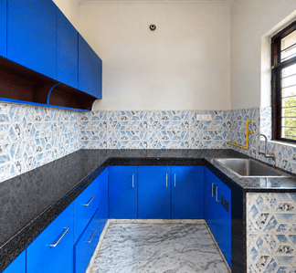 Kitchen Image of 900 Sq.ft 1 BHK Independent House for rent in Ekanki Enclave, Sector PI Greater Noida for Rs. 15000