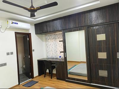 Bedroom Image of 1490 Sq.ft 2.5 BHK Apartment / Flat for rent in Hallmark Vicinia, Narsingi Hyderabad for Rs. 55000