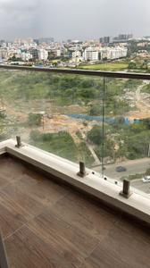 Balcony Image of 1700 Sq.ft 3 BHK Apartment / Flat for rent in Vishnu Vistara, Hitech City Hyderabad for Rs. 65000
