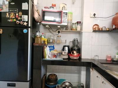 Kitchen Image of 850 Sq.ft 2 BHK Apartment / Flat for sale in Upvan Tower, Malad East Mumbai for Rs. 18500000