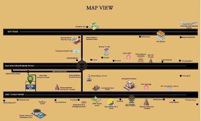 Image of 2400 Sq.ft Residential Plot / Land for sale in Steps Stone Secret Auraa, Nemmeli, Chennai for Rs. 9000000